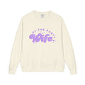 Purple Tonal Wife of the Party Crewneck Sweatshirt