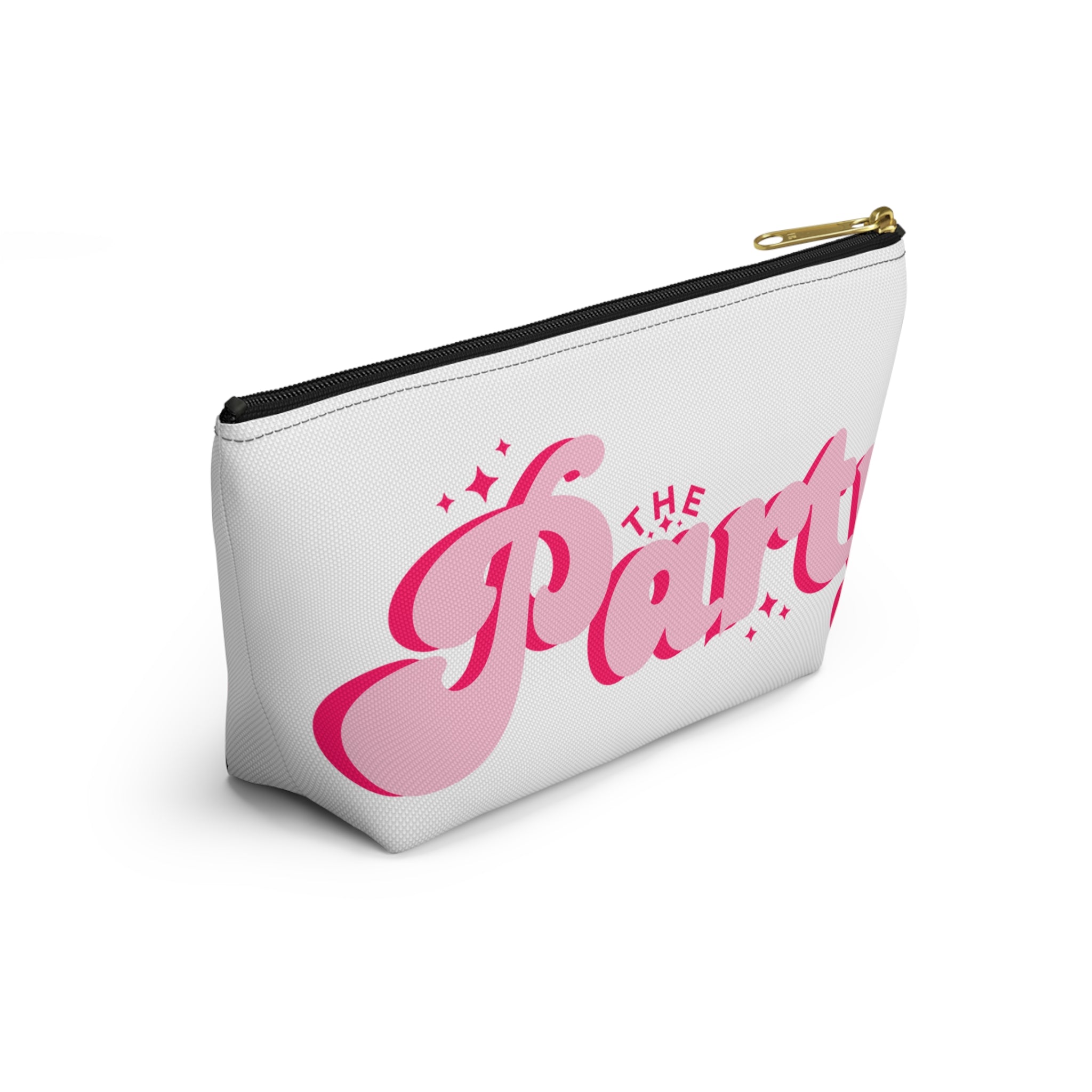The Party Pink Script Accessory Pouch