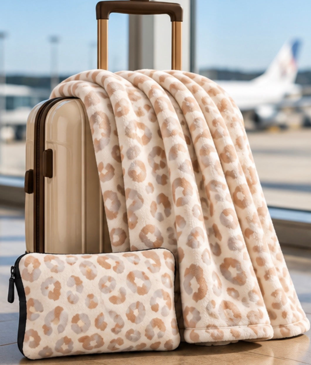 Travel Blanket with Pouch
