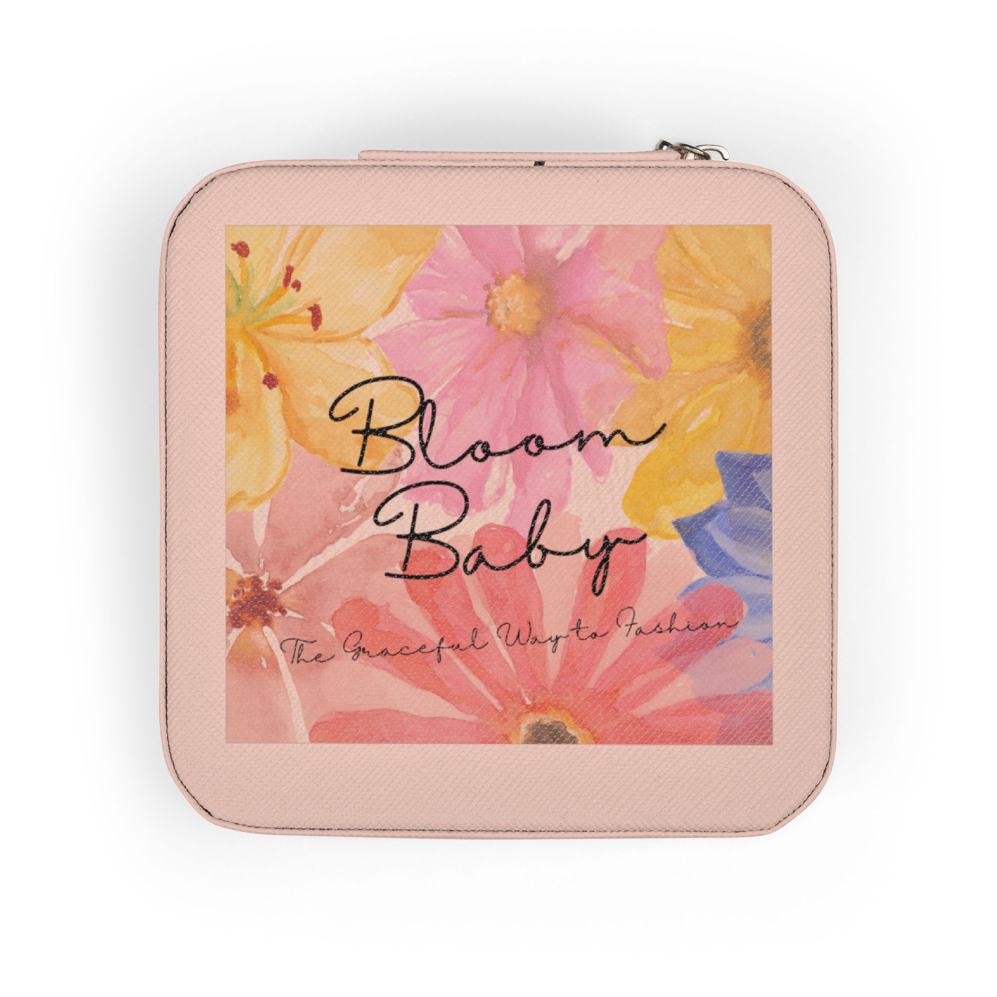Bloom Baby Jewelry Travel Case — 'Self-Love Summer' Compact Organizer