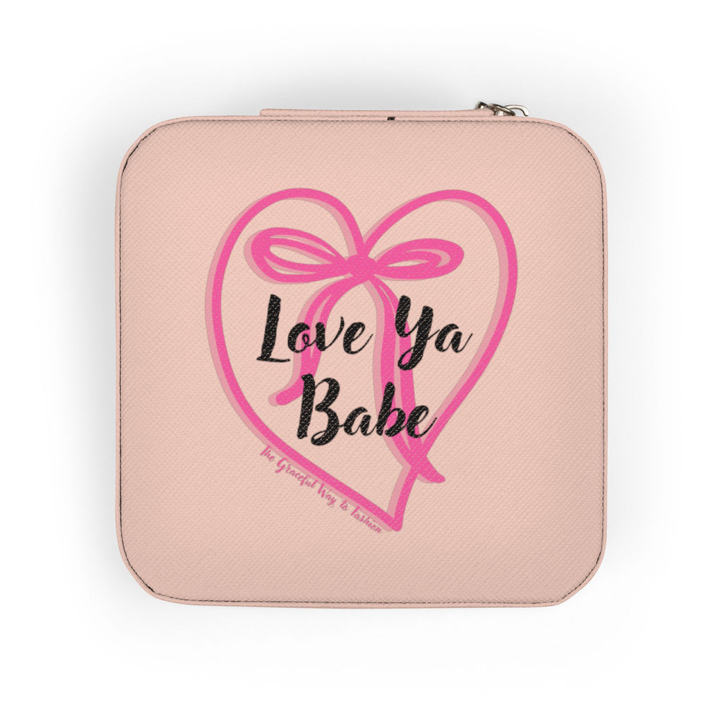 Love Ya Chic Jewelry Travel Case for Stylish Adventures, Organizer for Earrings, Necklaces, Bracelets, Valentine's Day Gift, Travel [...]