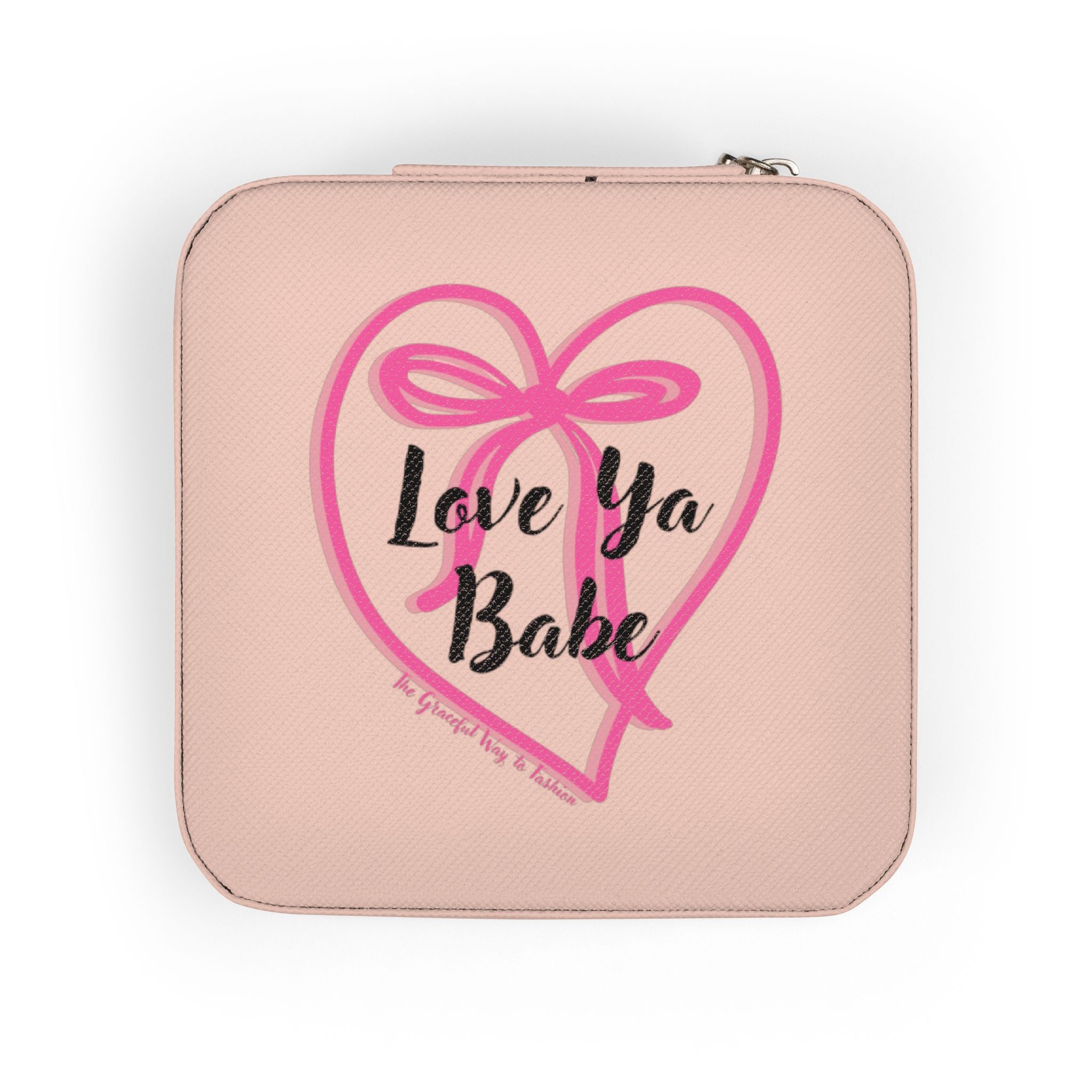 Love Ya Chic Jewelry Travel Case for Stylish Adventures, Organizer for Earrings, Necklaces, Bracelets, Valentine's Day Gift, Travel [...]