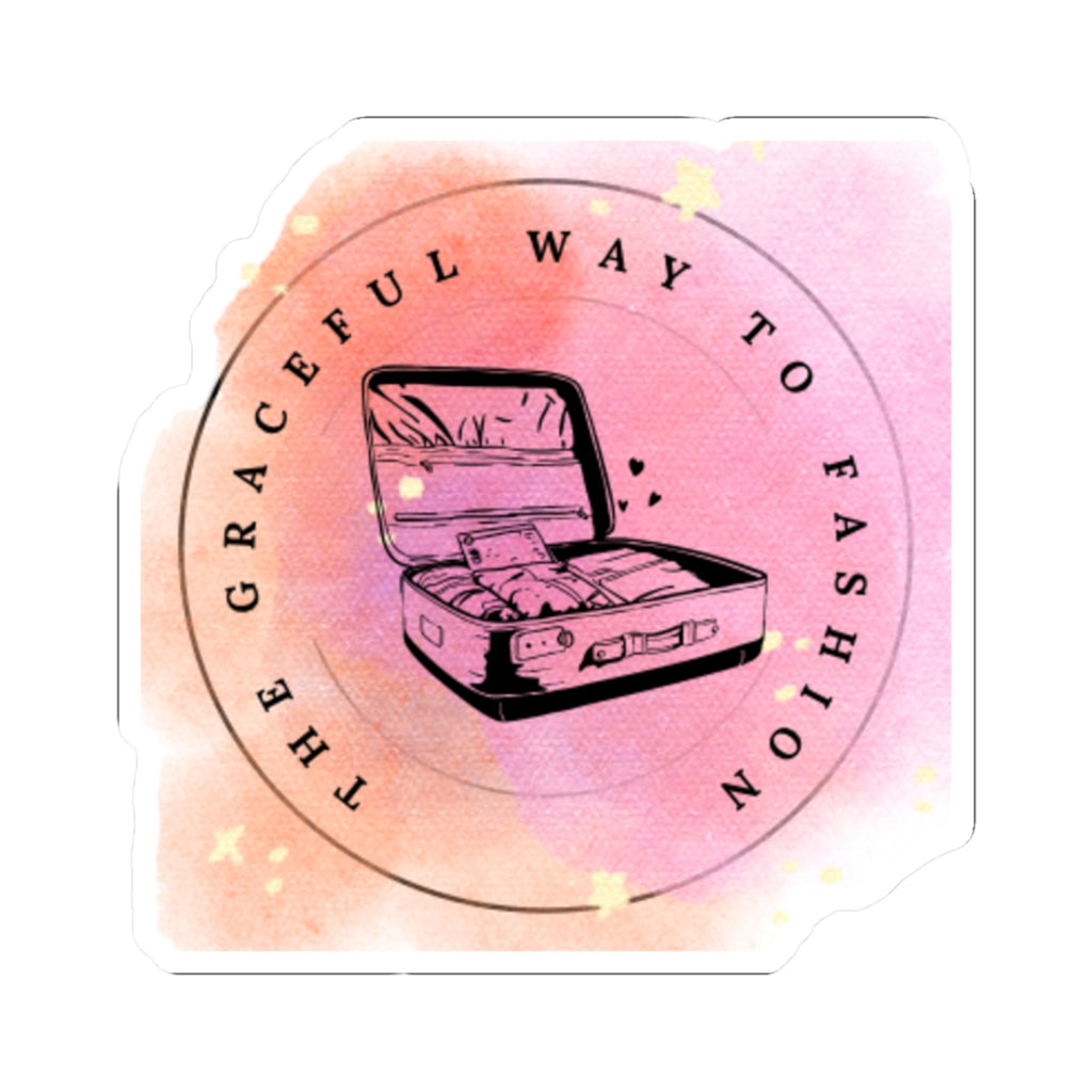 GWF Logo - Cut Stickers - Ideal for Laptops, Water Bottles, Journals, Scrapbooking, Stylish Gifts