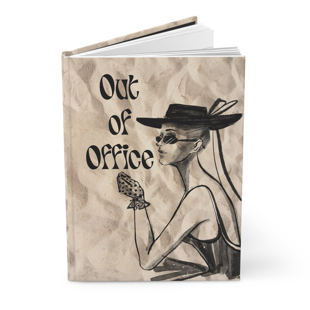 Out of Office Fashion Journal — Hardcover Matte Notebook