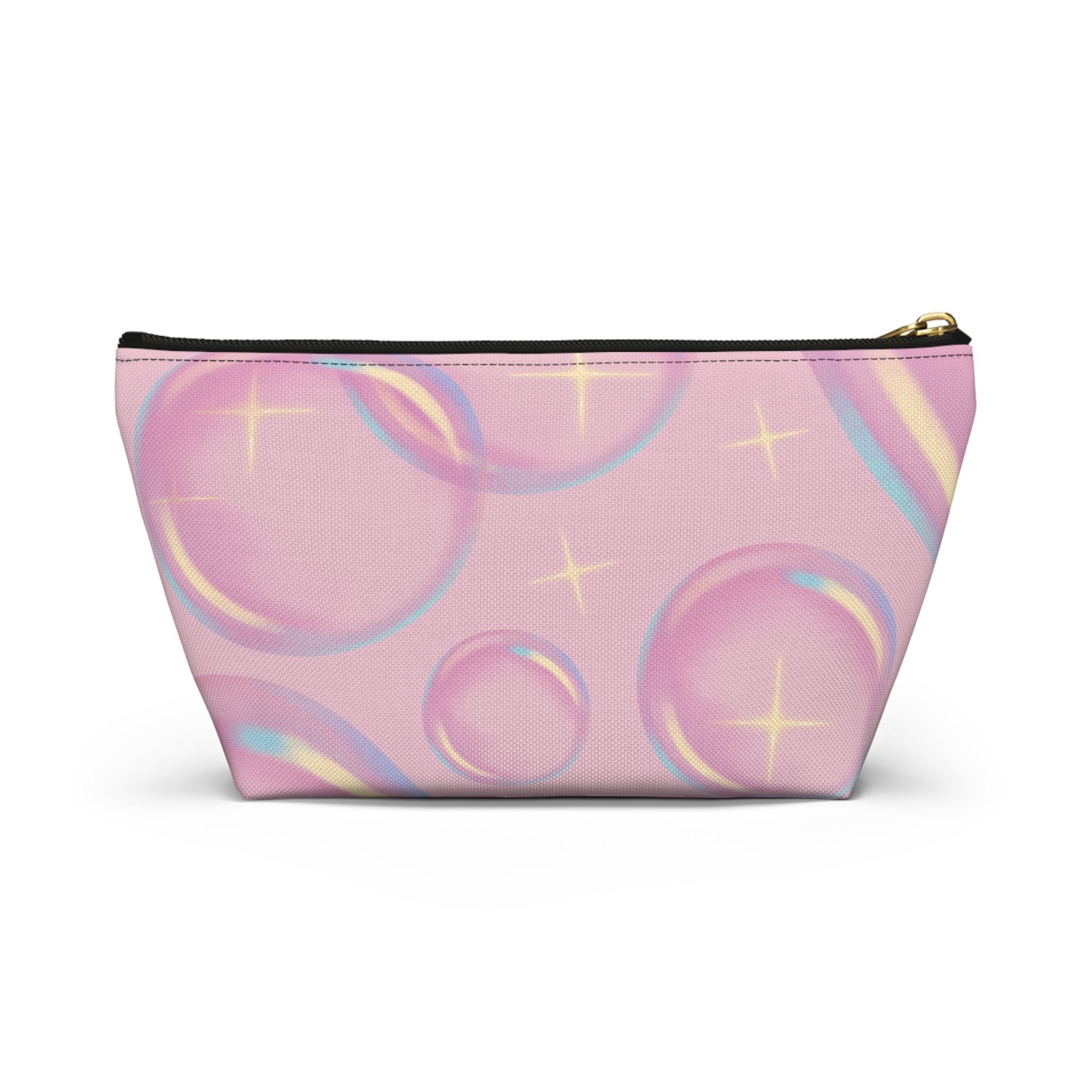 Pastel Bubbles Accessory Pouch | Makeup Bag | Gift for Her | Storage Pouch | Heart Design