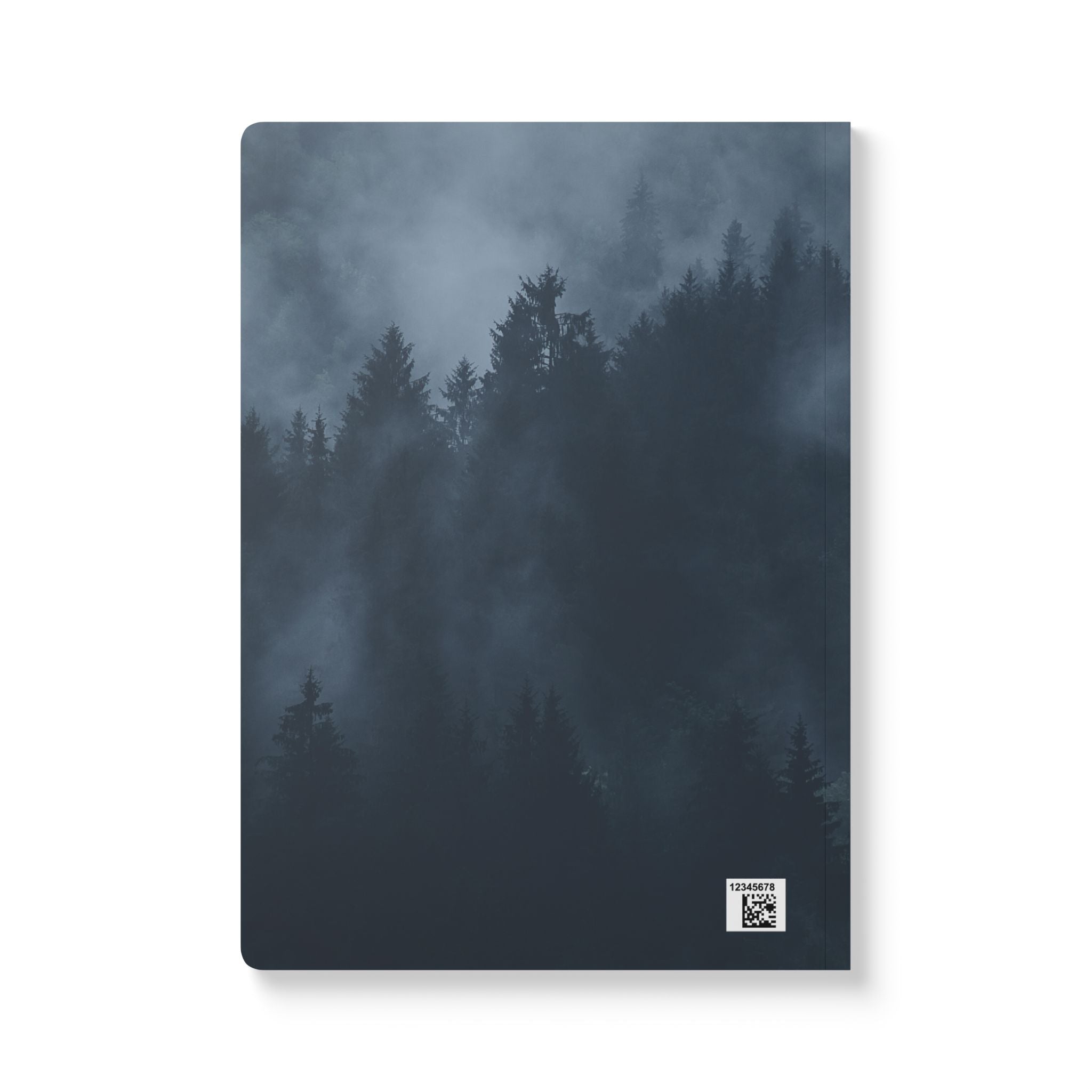 Paths Through Mist and Memory Misty Forest Softcover Trip Journal