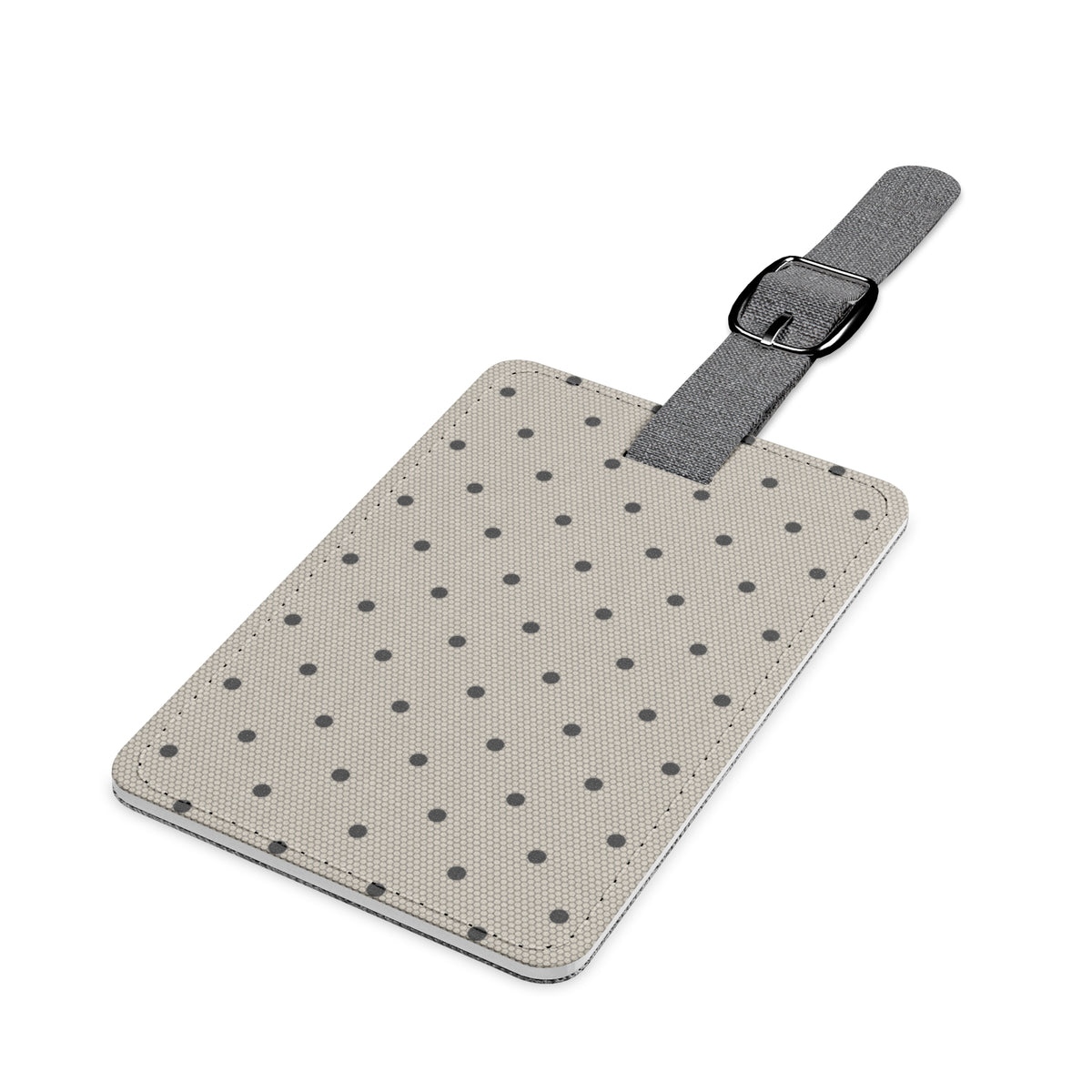 Polka Dot Print Luggage Tag