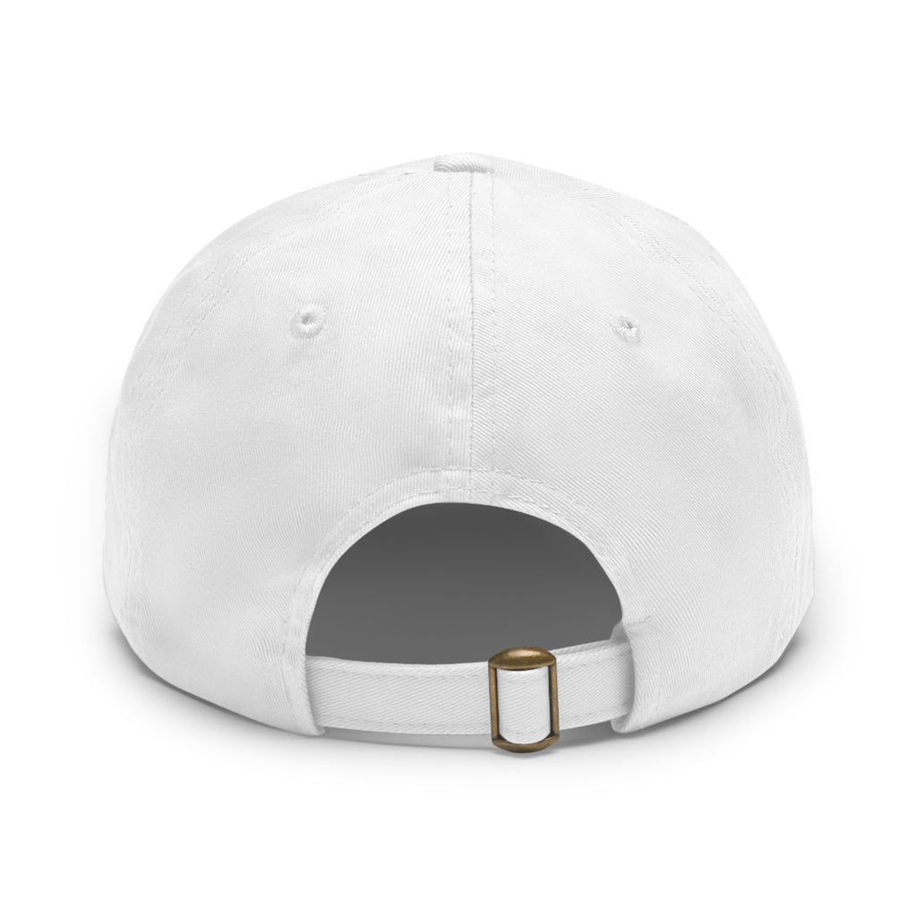 Dad Hat — Watercolor GWF Logo Leather Patch Cap