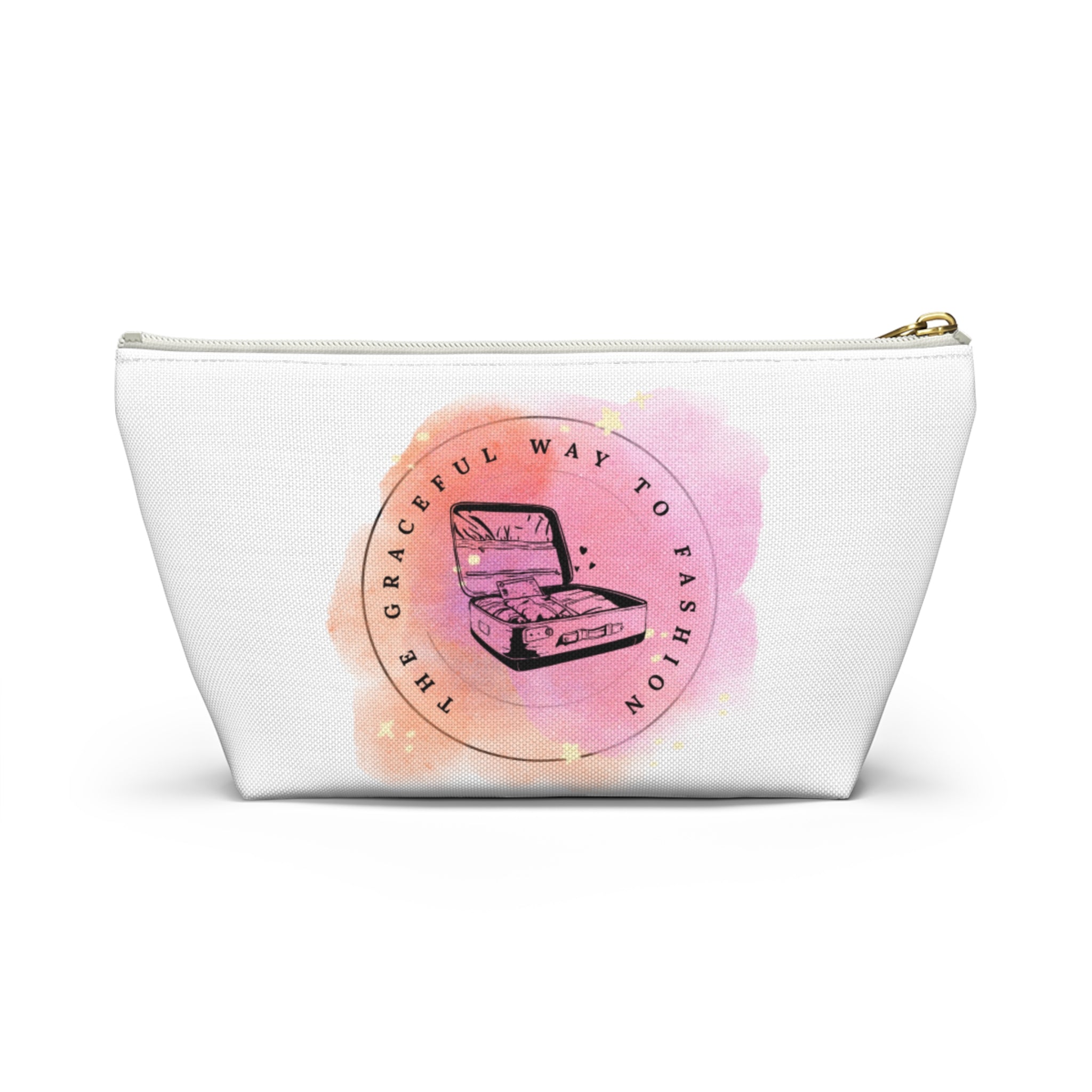 Stylish Accessory Pouch - The Graceful Way to Fashion, Makeup Bag, Travel Organizer, Gift for Her, Trendy Clutch