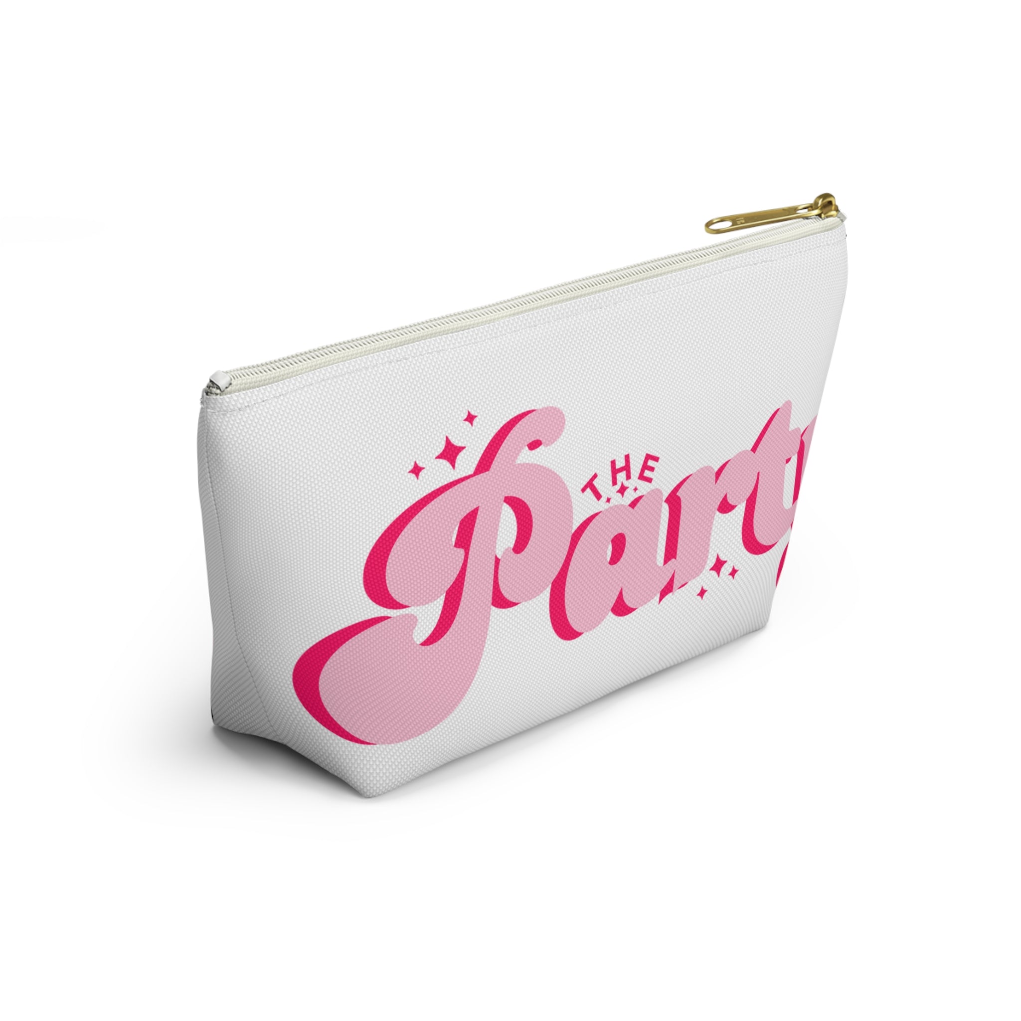 The Party Pink Script Accessory Pouch