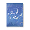 Travel Planner Soft-cover Trip Journal — Blue Starry Sky Travel Notebook
