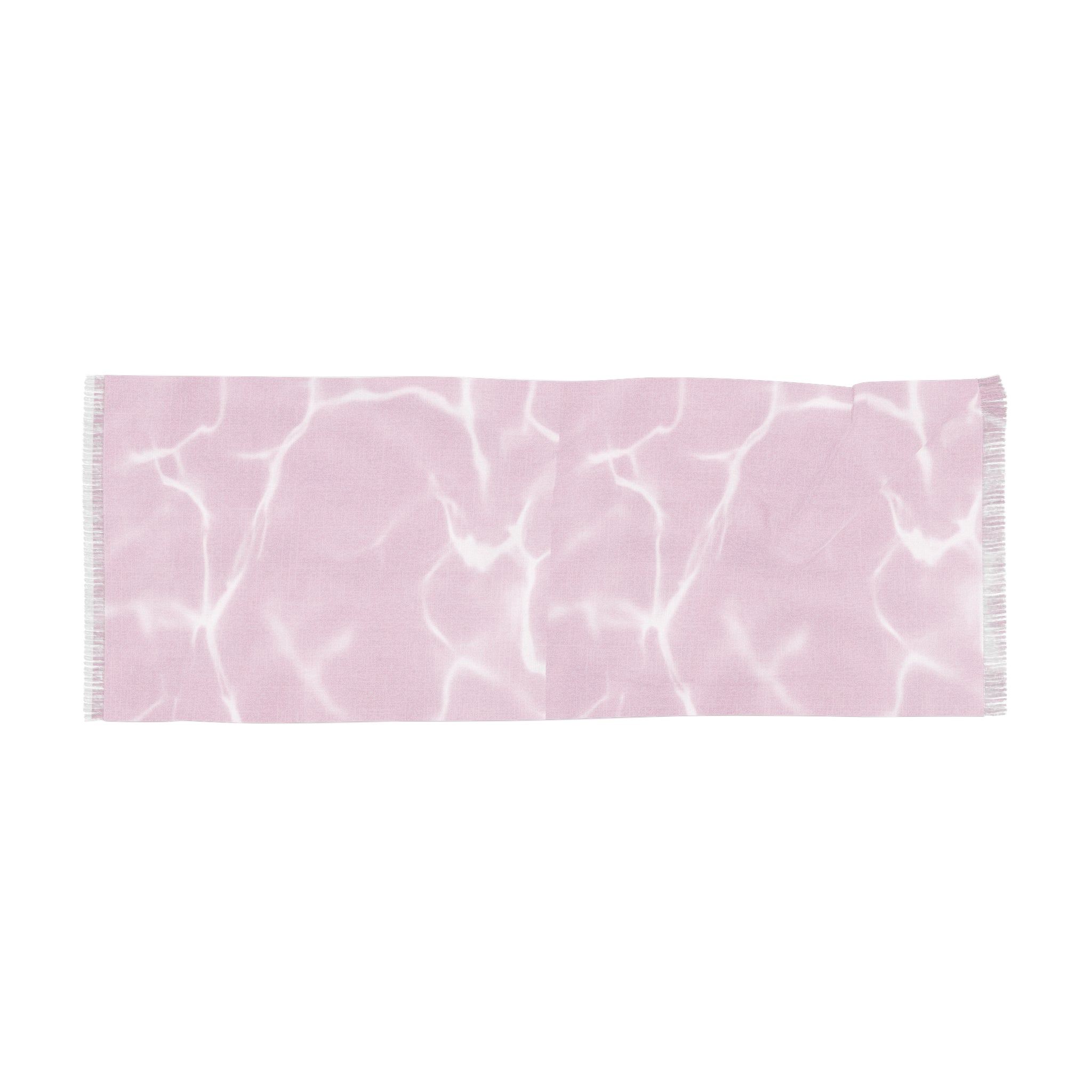 Pink Water Ripple Travel Scarf — Lightweight Summer Fashion Accessory