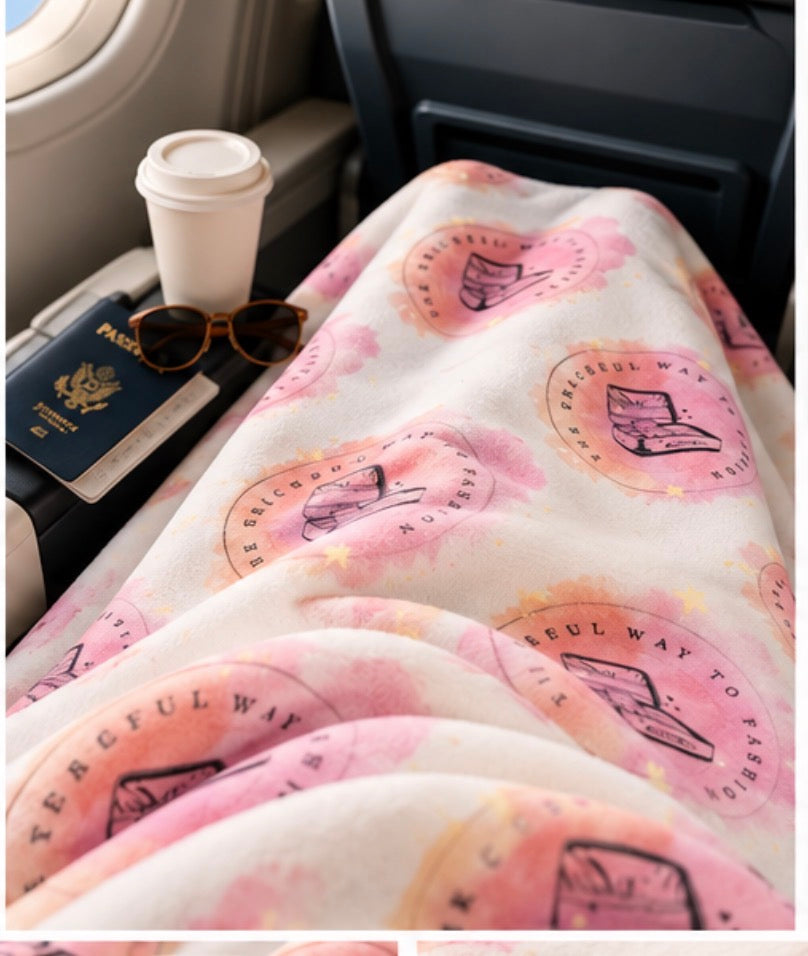 Travel Blanket with Pouch