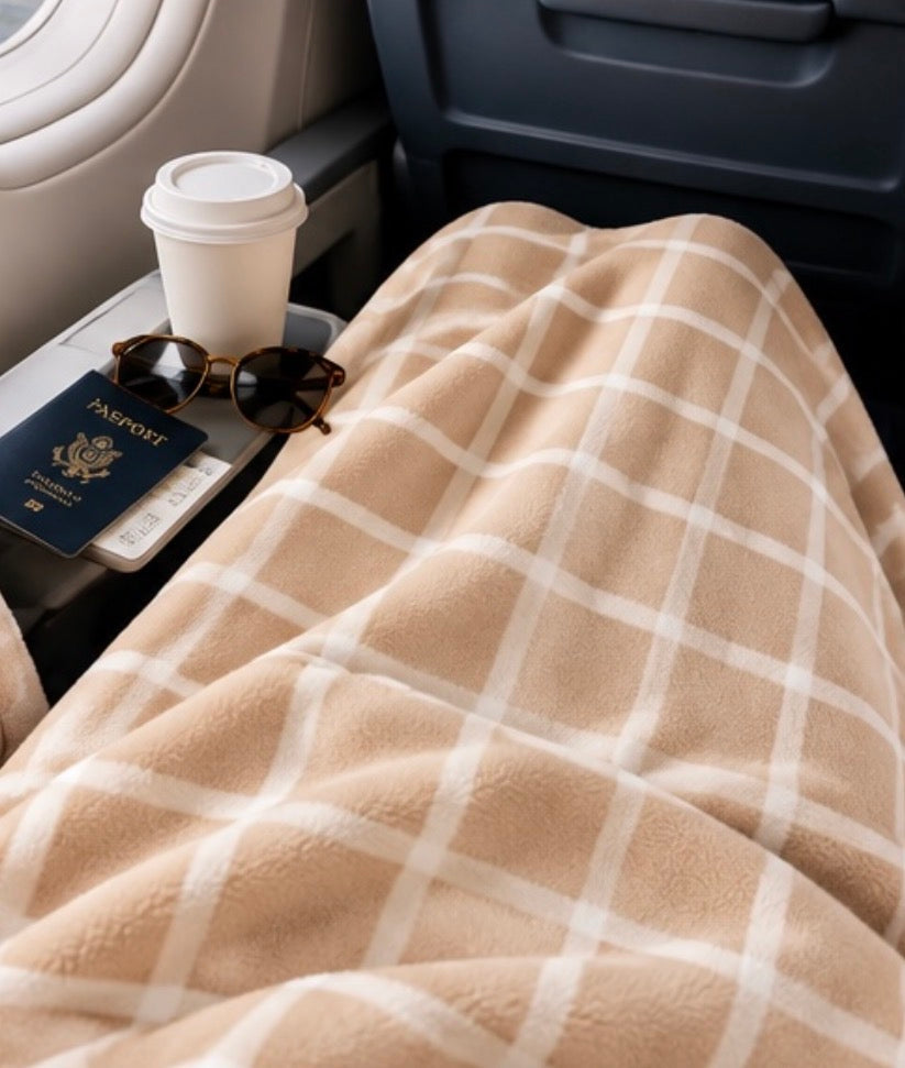 Travel Blanket with Pouch